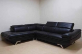 コーナーリビング　ソファー(BLACK)